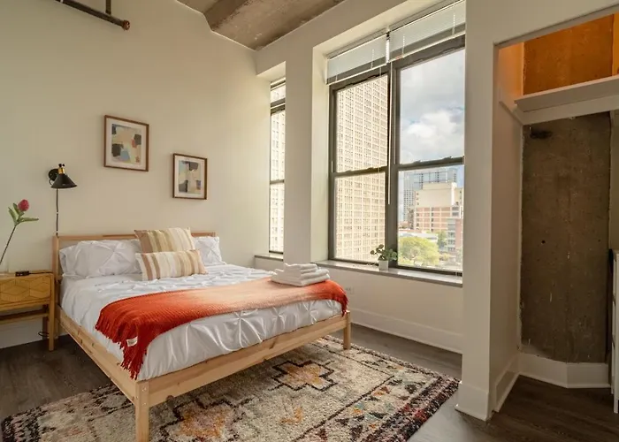 Apartment Skyline 2br In South Loop With Optional Parking & Gym Access Near Mccormick Place, Soldier Field And Lakefront Chicago