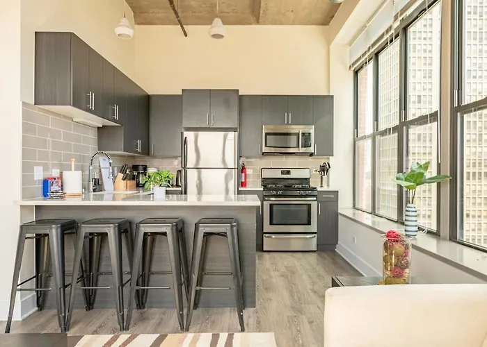 Apartment Skyline 2br In South Loop With Optional Parking & Gym Access Near Mccormick Place, Soldier Field And Lakefront *