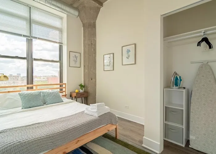 Skyline 2br In South Loop With Optional Parking & Gym Access Near Mccormick Place, Soldier Field And Lakefront Apartment Chicago